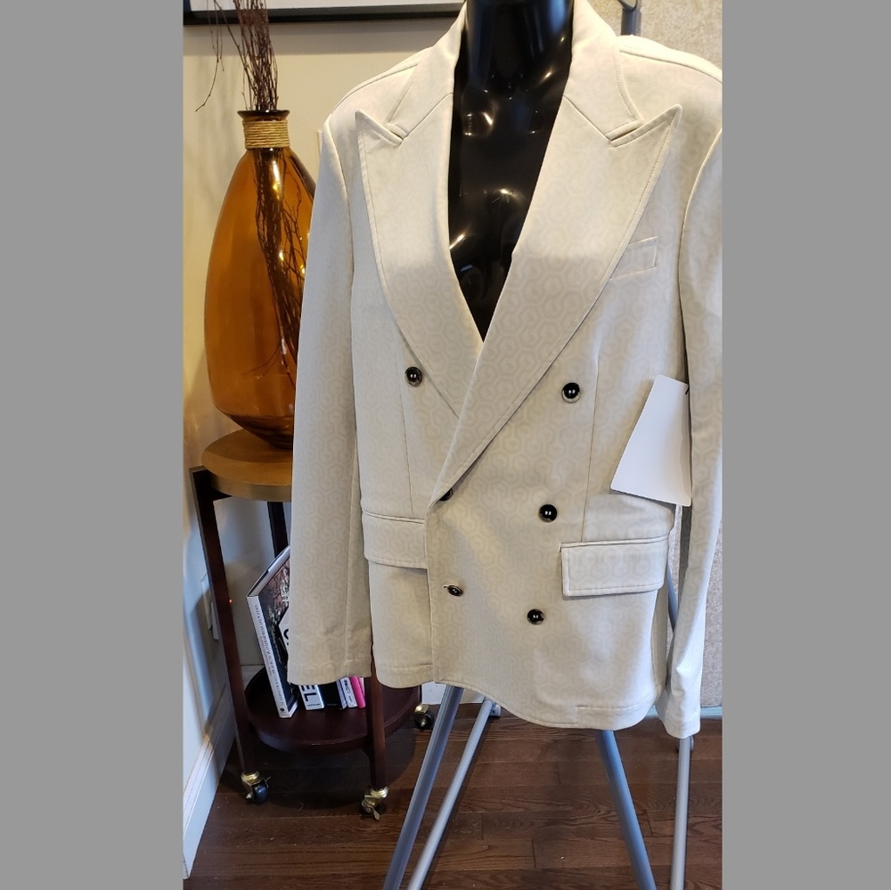Authentic Ivory MCM Blazer- Medium